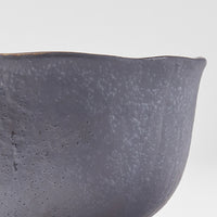 Akane Grey Round Bowl Uneaven