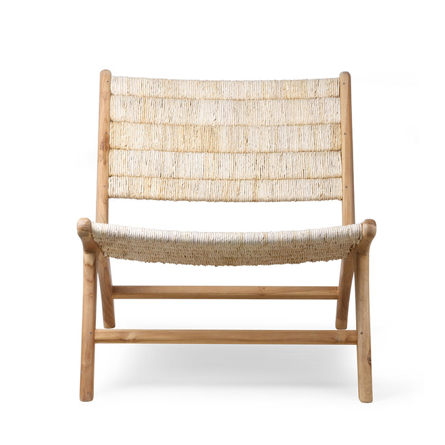 Lounge Chair Abaca/Teak