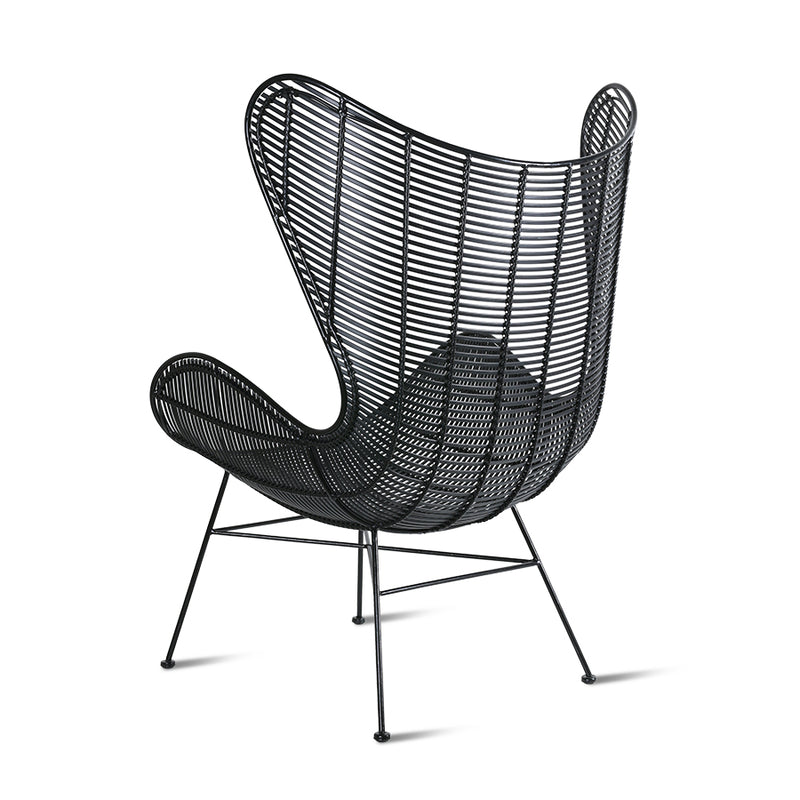 Outdoor Egg Chair Black