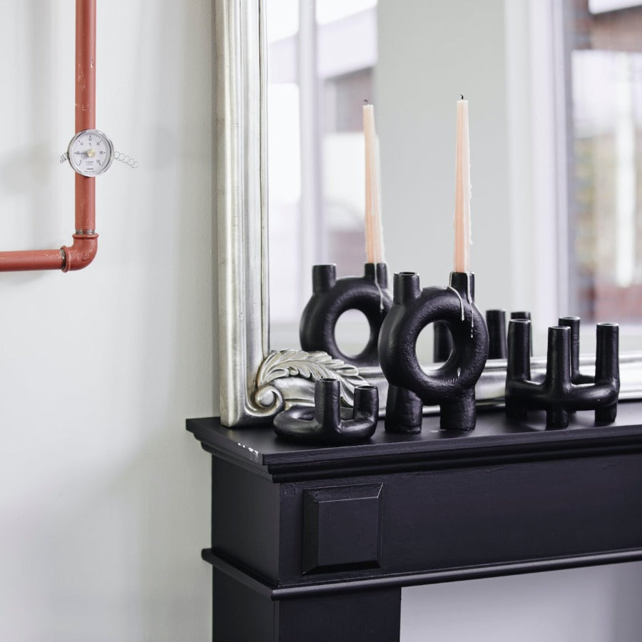 Oja Candleholder Black Large