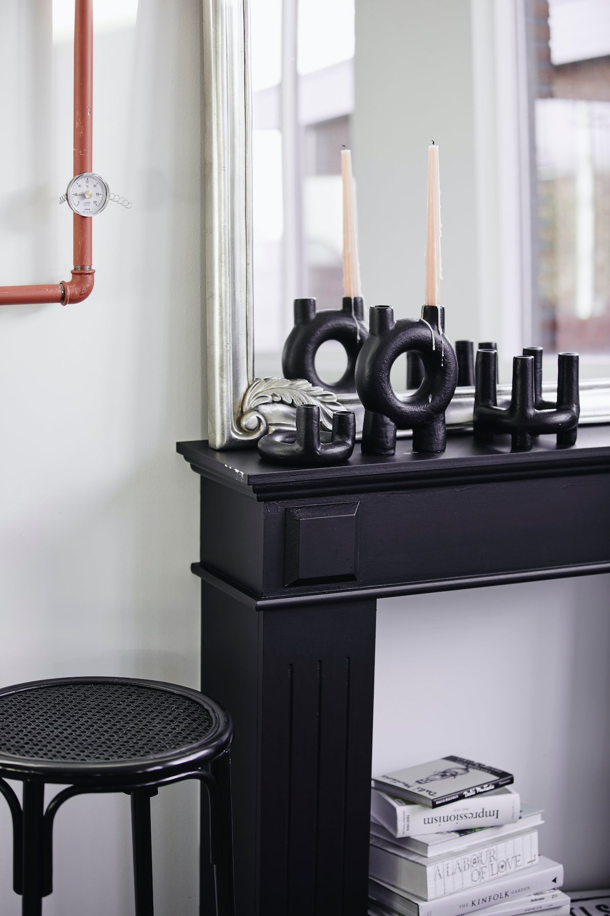 Senja Candleholder Black