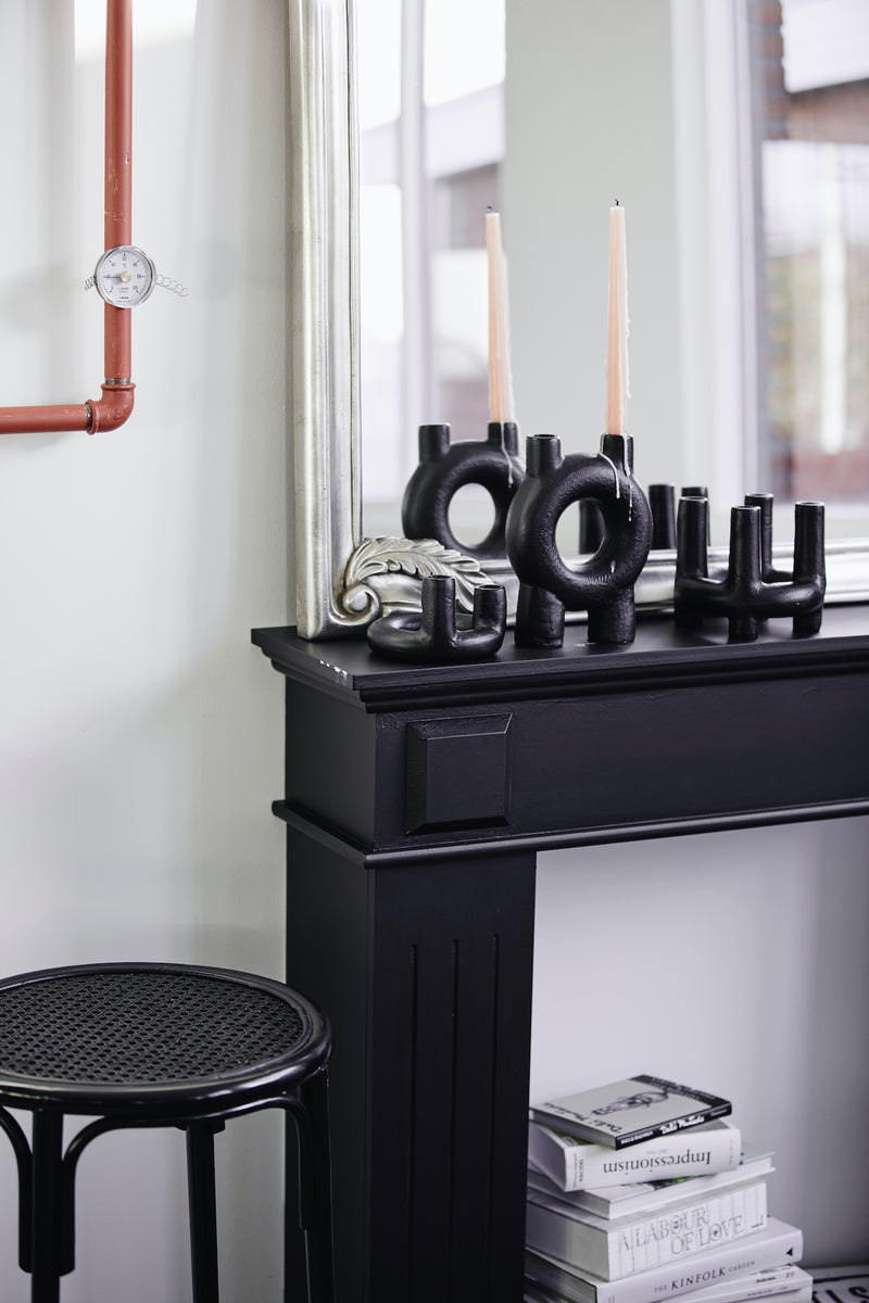 Senja Candleholder Black