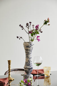 Tepin Drinking Glass Clear/Beige