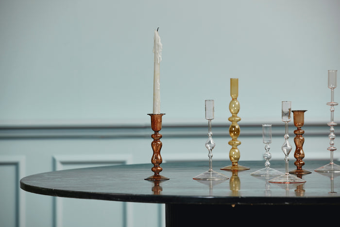 Chiros Candleholder Clear Small