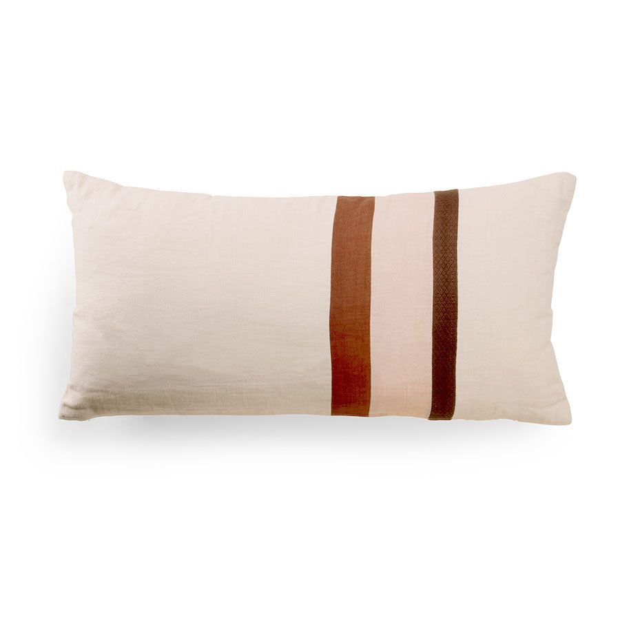 Linen Striped Cushion Pattern C (70X35)