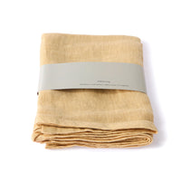 100% Linen Napkin Soft Yellow Set Of 2 (45x45)