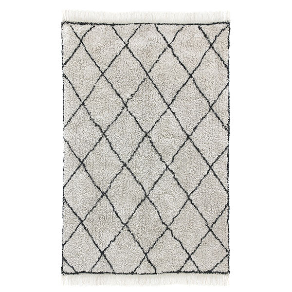 Cotton Diamond Rug