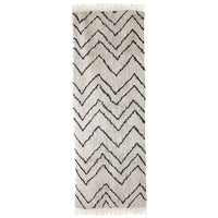 Cotton Zigzag Runner (75x220)