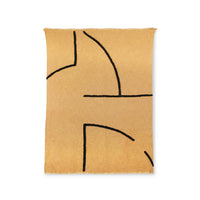 Soft Woven Throw Ochre