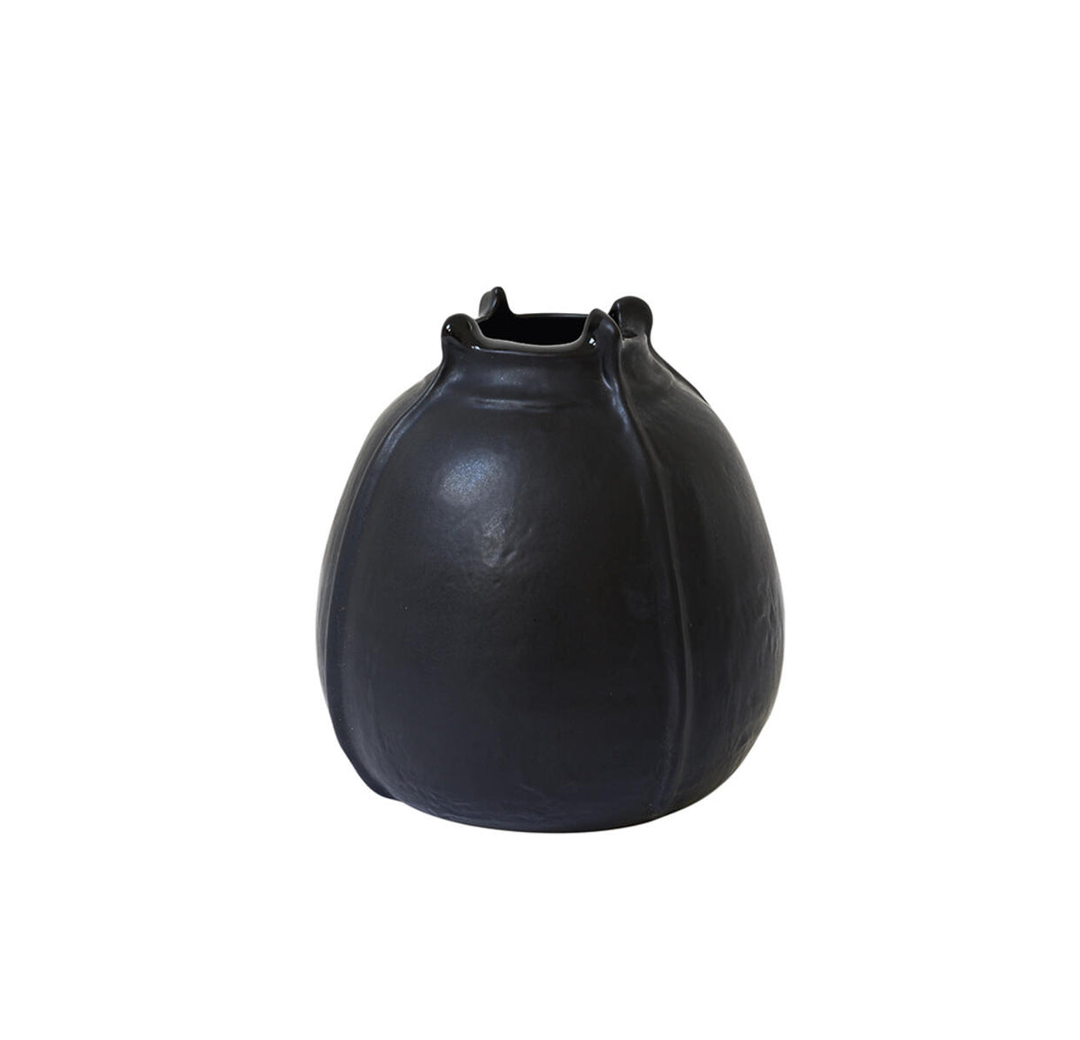 Vase Graine Mat Black