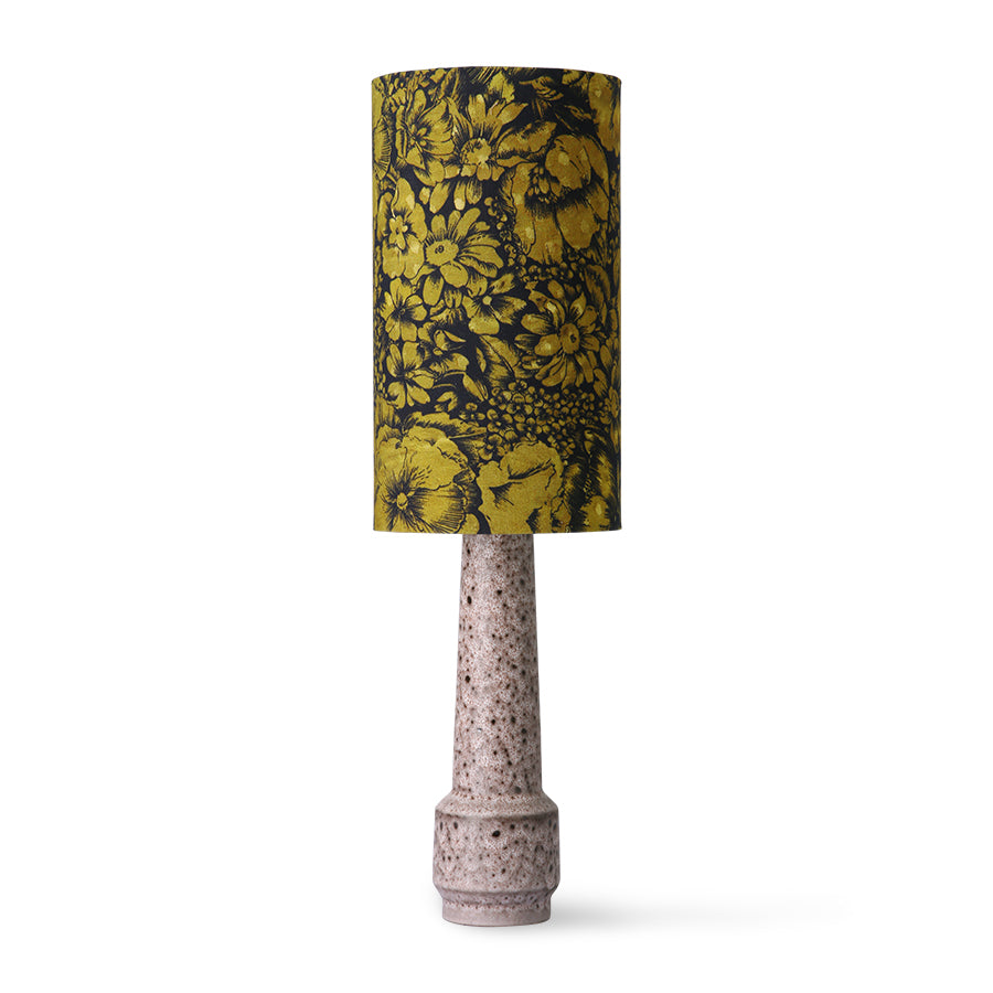 Cylinder Lamp Shade Floral by Doris