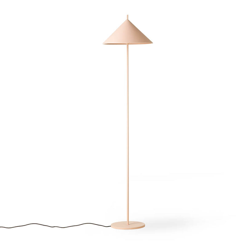 Metal Triangle Floor Lamp Matt Nude