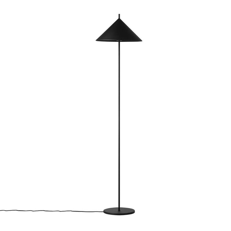 Metal Triangle Floor Lamp Matt Black