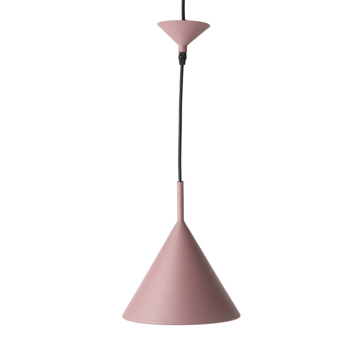 Metal Triangle Pendant Lamp Purple