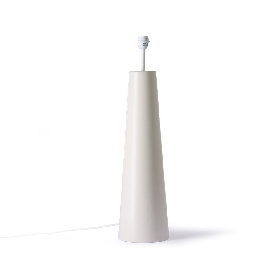 Cone Floor Lamp Cream