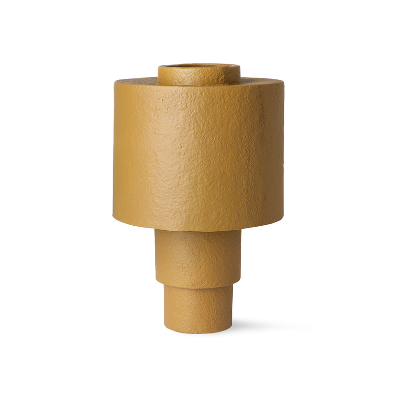 Gesso Table Lamp Matt Mustard